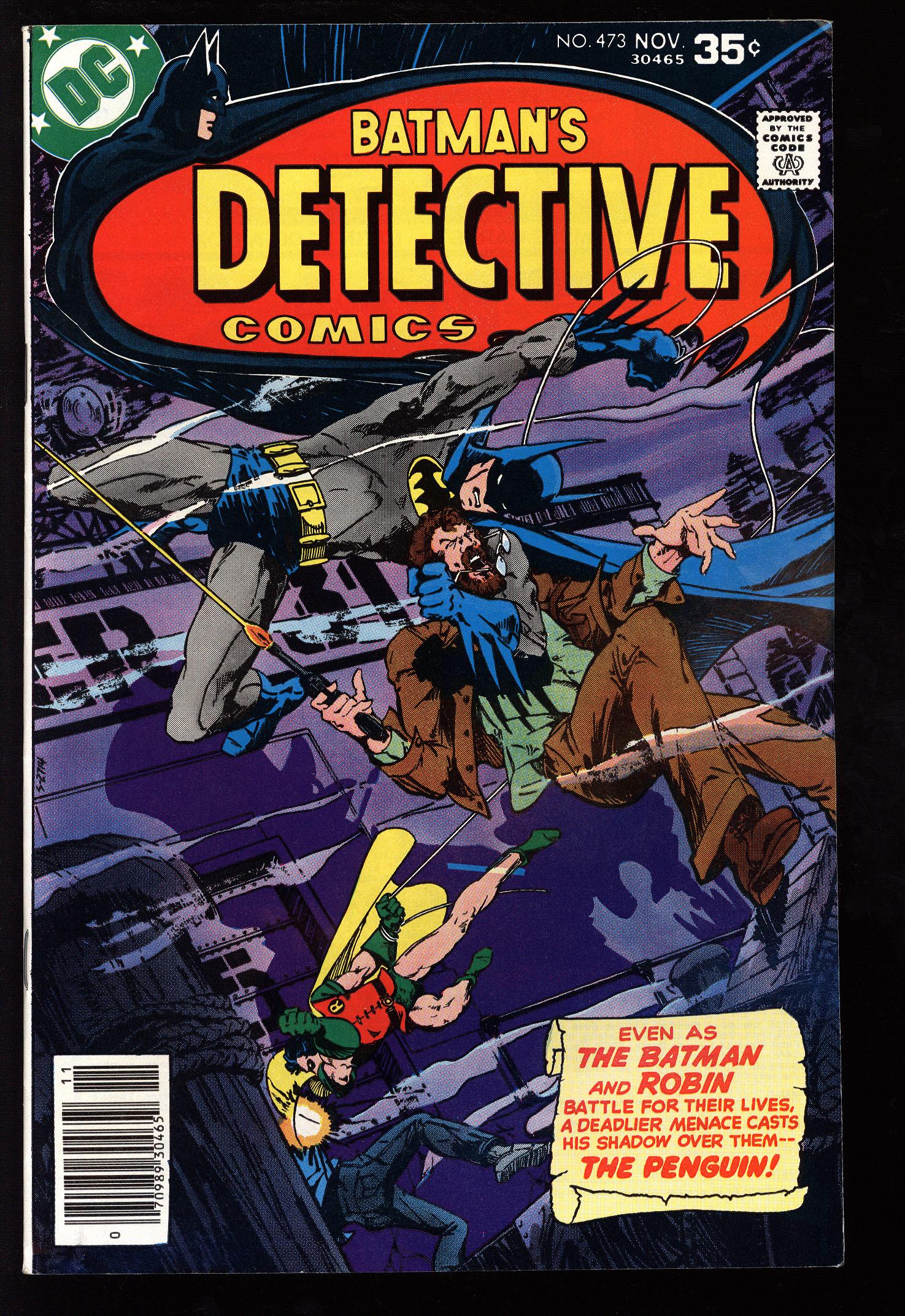 DETECTIVE COMICS Front Cover