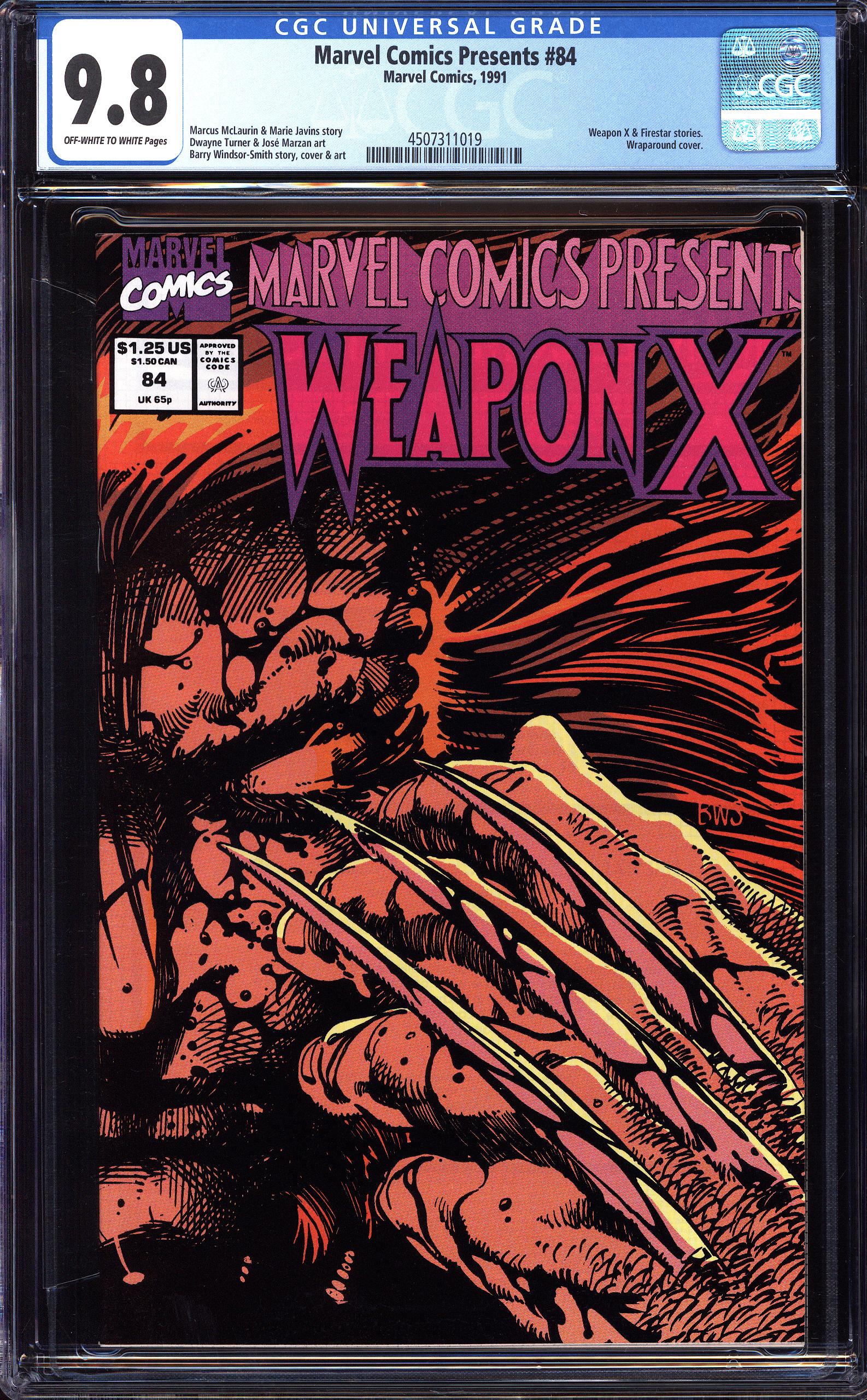 MARVEL COMICS PRESENTS Front Cover