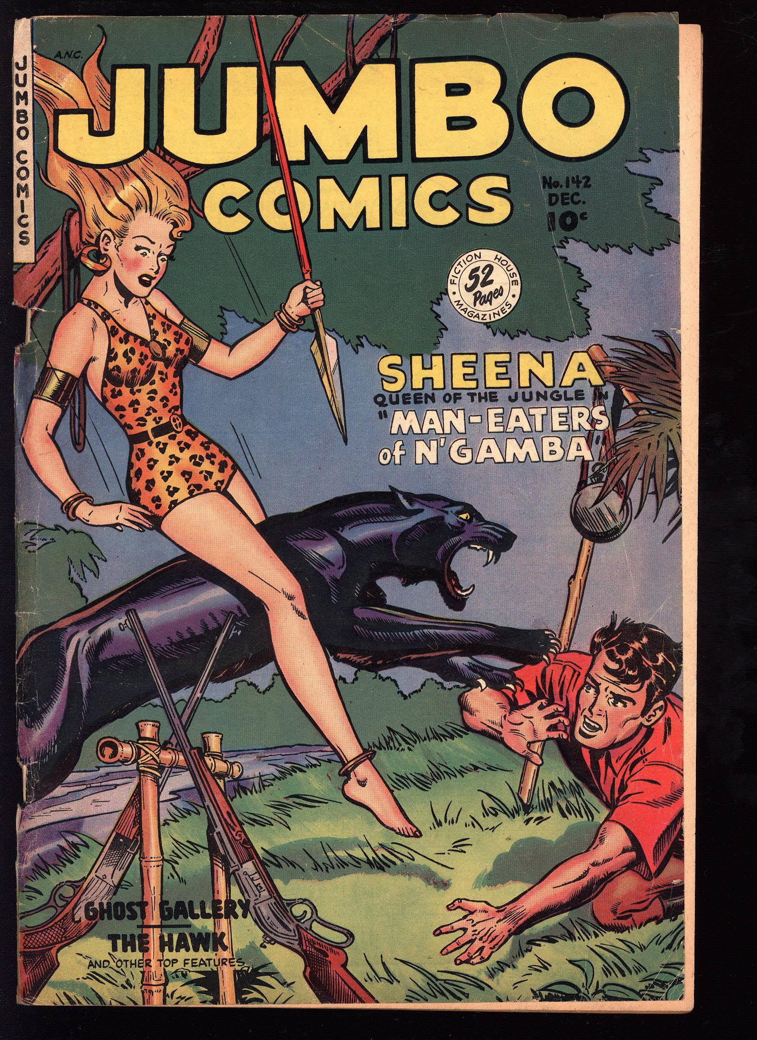 JUMBO COMICS Front Cover