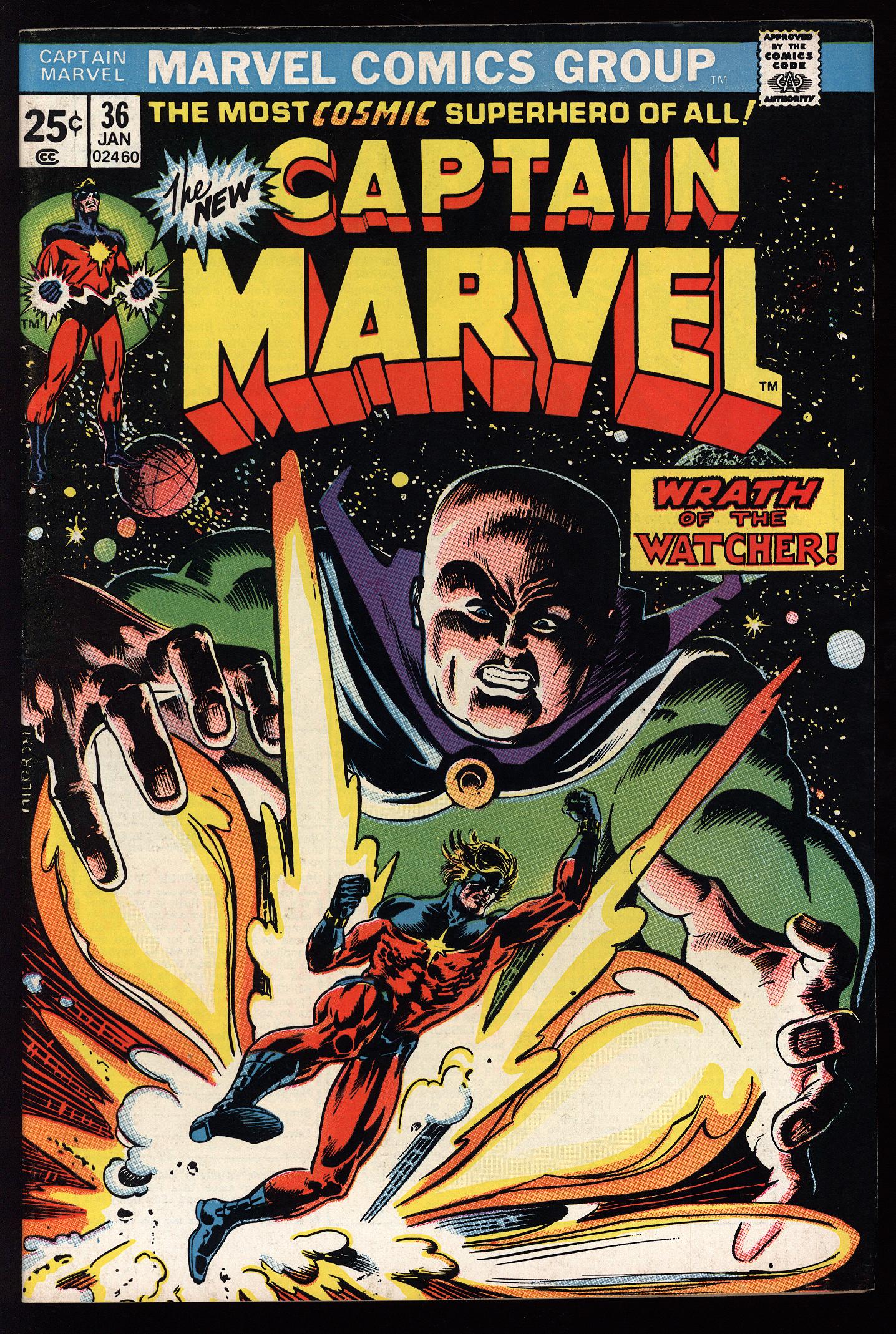 CAPTAIN MARVEL Front Cover