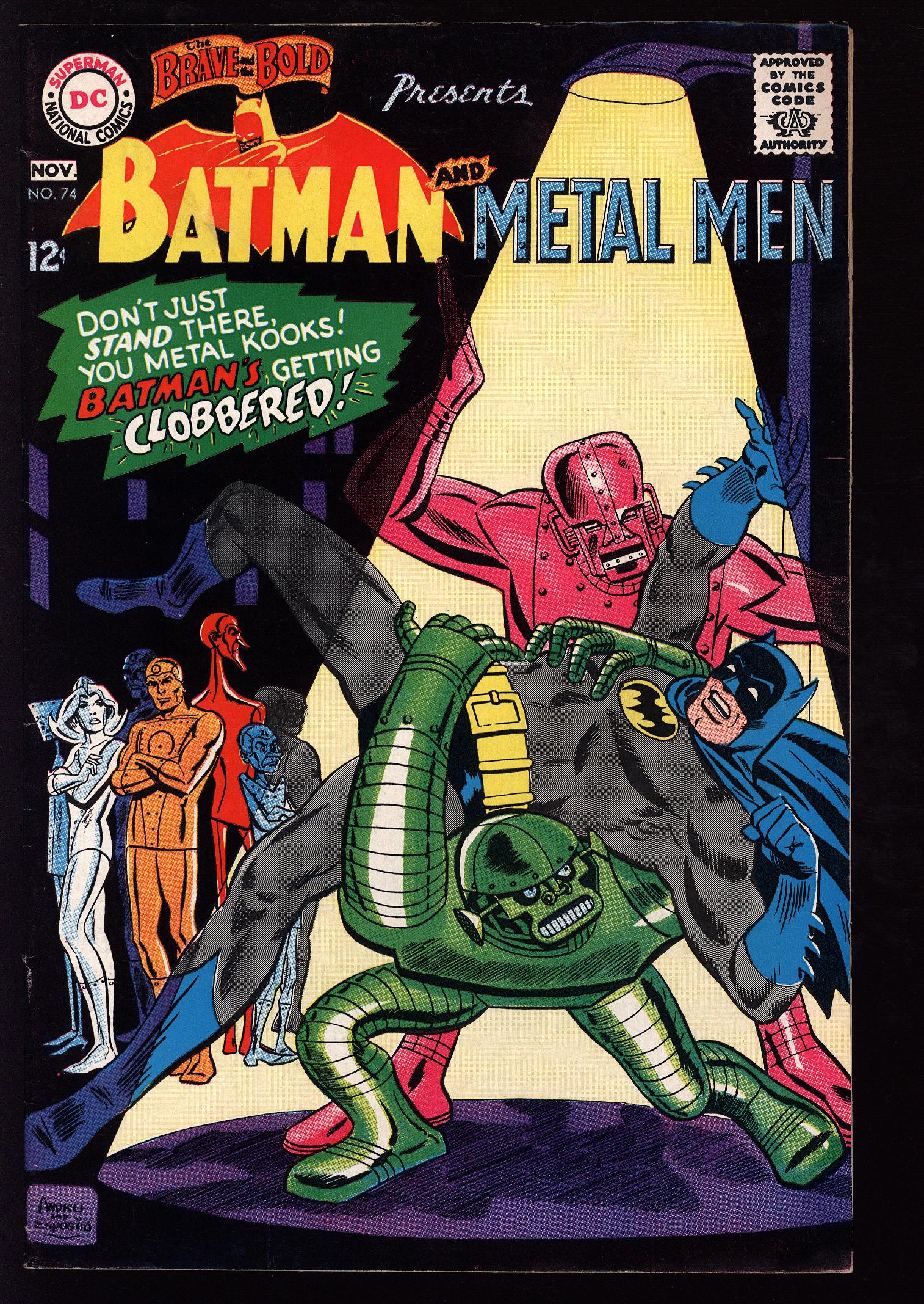 BRAVE AND THE BOLD Front Cover