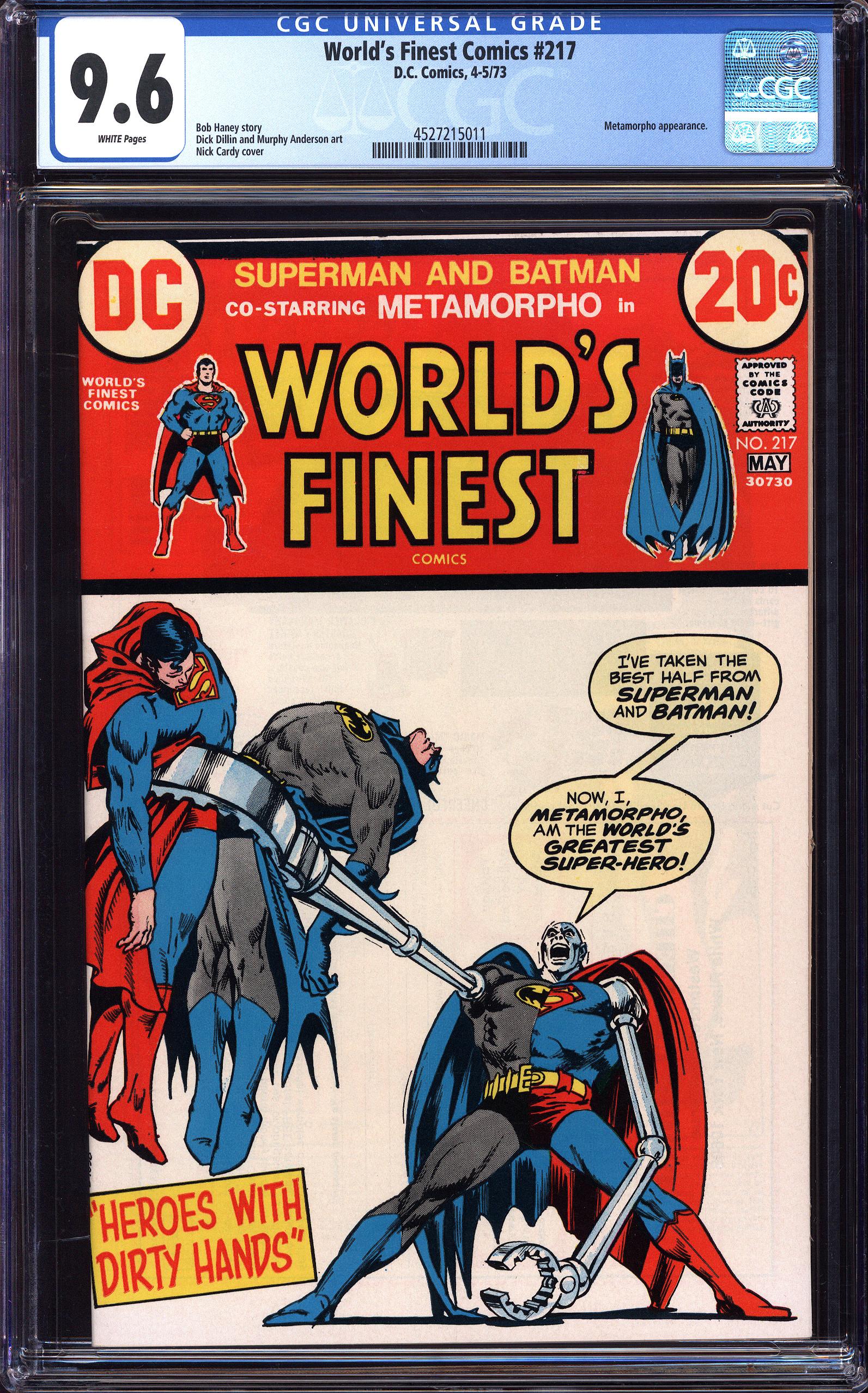 WORLD'S FINEST Front Cover