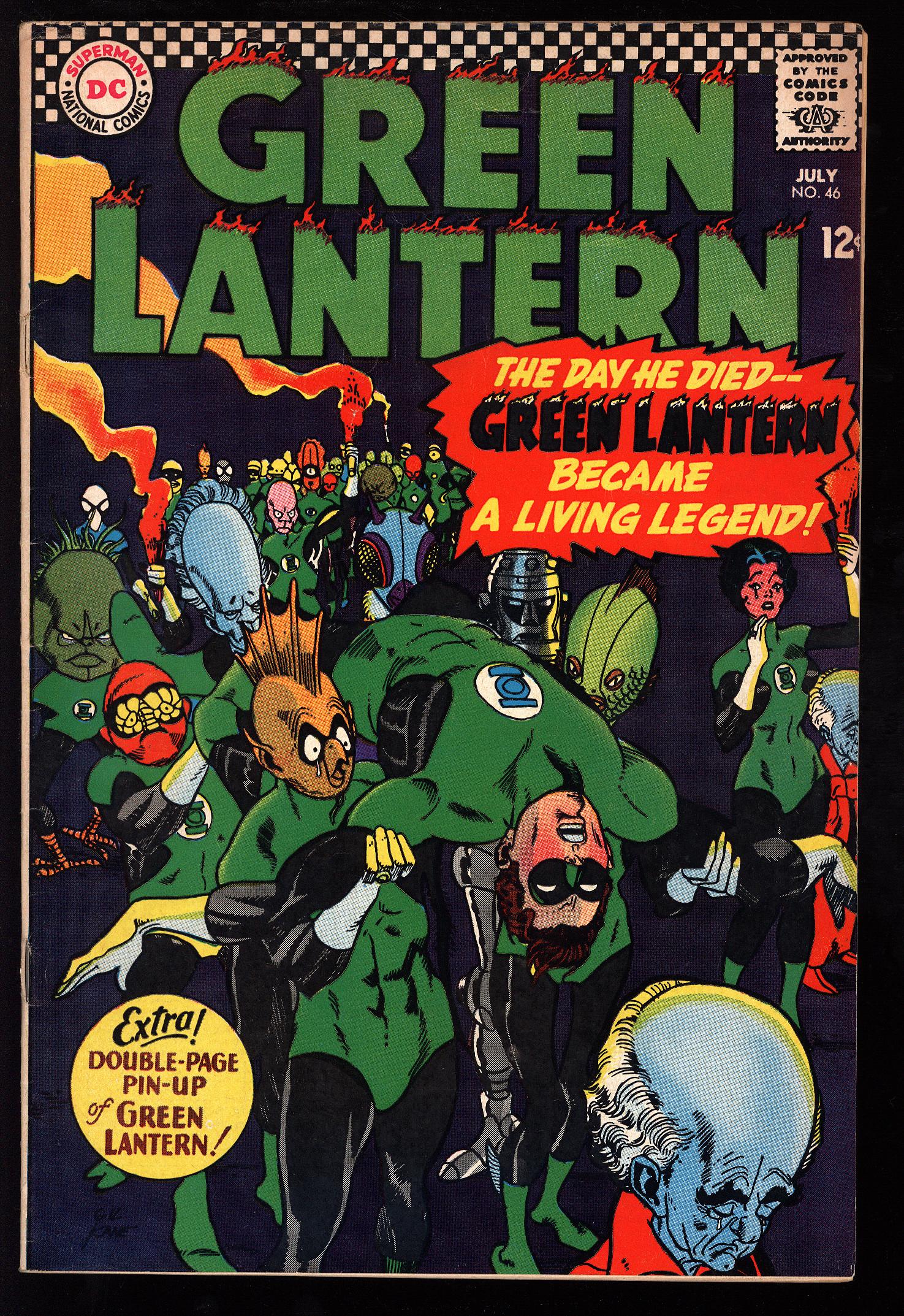 GREEN LANTERN Front Cover