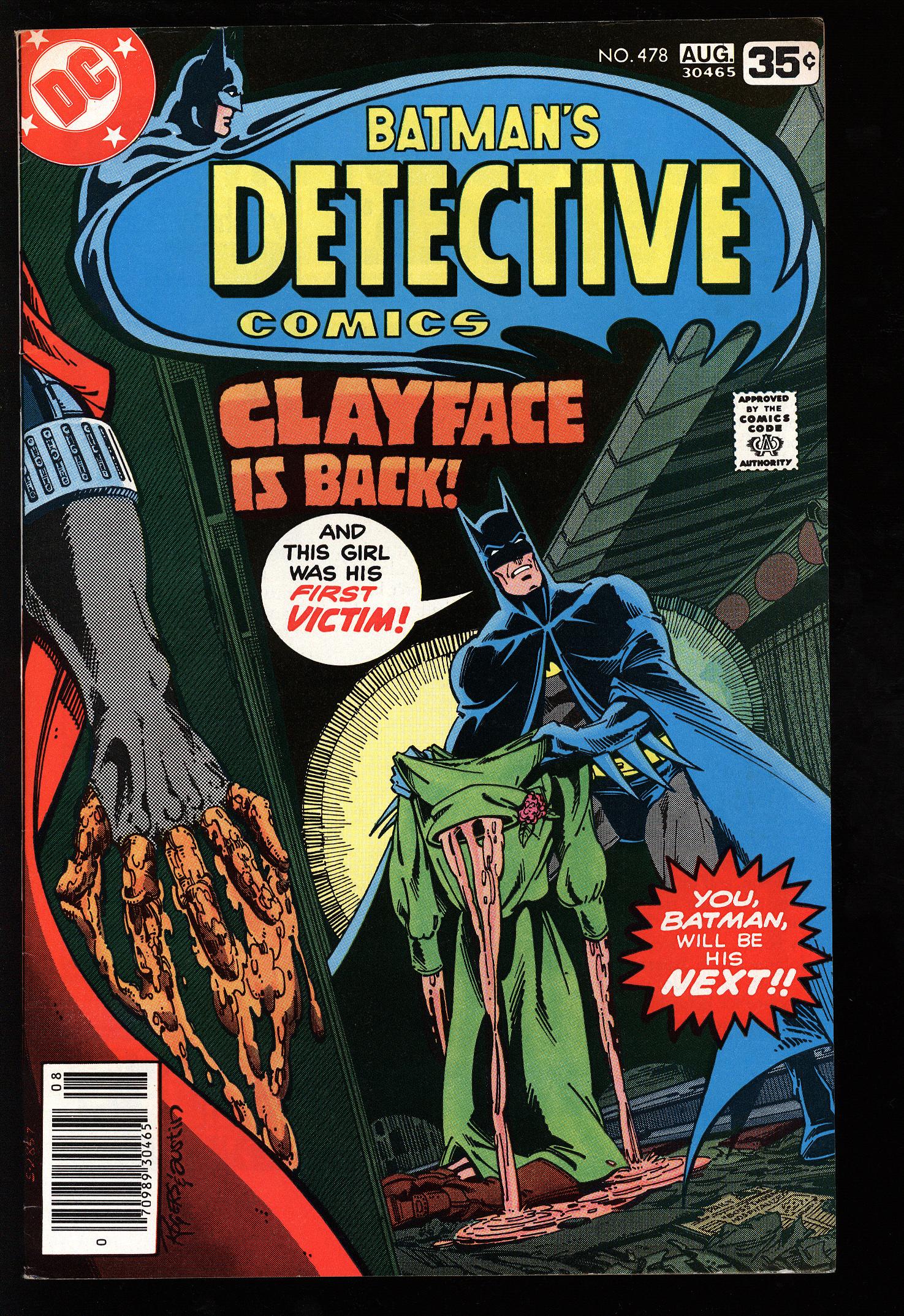 DETECTIVE COMICS Front Cover