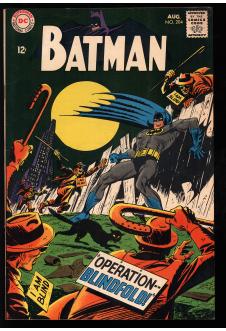 BATMAN #204 7.5 front cover