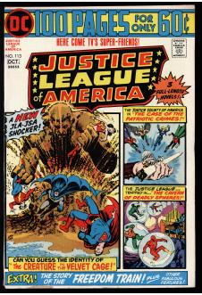 JUSTICE LEAGUE OF AMERICA #113 5.0 front cover