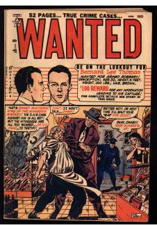 WANTED #36 4.5 front cover
