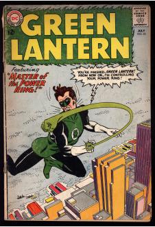 GREEN LANTERN #22 2.5 front cover