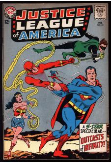 JUSTICE LEAGUE OF AMERICA #25 6.0 front cover
