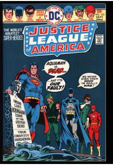 JUSTICE LEAGUE OF AMERICA #122 8.5 front cover