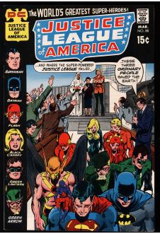 JUSTICE LEAGUE OF AMERICA #88 7.5 front cover