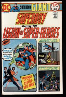SUPERBOY #208 7.0 front cover