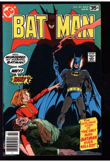BATMAN #301 7.5 front cover