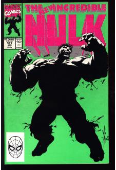 INCREDIBLE HULK #377 8.0 front cover