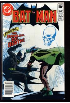 BATMAN #345 9.0 front cover