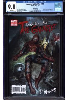 AMAZING SPIDER-MAN #612 CGC 9.8 WHITE PAGES front cover