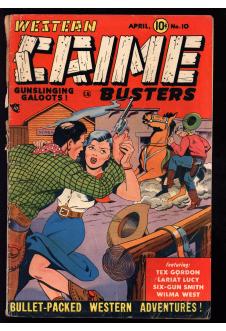 WESTERN CRIME BUSTERS #10 1.8 front cover
