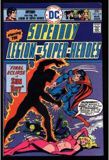 SUPERBOY #215 7.5 front cover