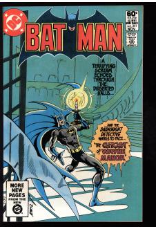 BATMAN #341 9.0 front cover