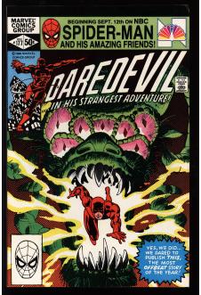 DAREDEVIL #177 8.0 front cover