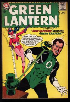 GREEN LANTERN #26 4.5 front cover