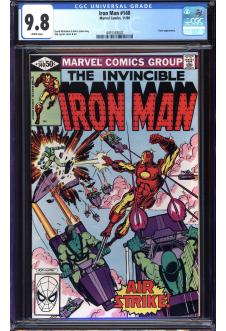IRON MAN #140 CGC 9.8 WHITE PAGES front cover