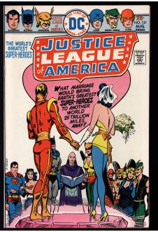 JUSTICE LEAGUE OF AMERICA #121 9.0 front cover