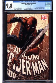 AMAZING SPIDER-MAN #600 CGC 9.8 WHITE PAGES front cover