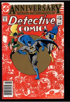 DETECTIVE COMICS #526 9.0 front cover