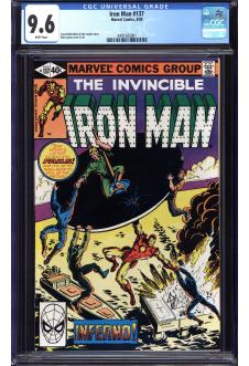 IRON MAN #137 CGC 9.6 WHITE PAGES front cover
