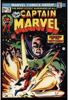 CAPTAIN MARVEL #36 8.5 front cover