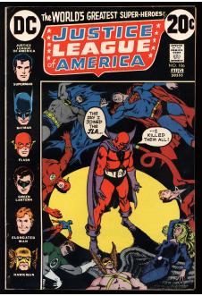 JUSTICE LEAGUE OF AMERICA #106 6.0 front cover
