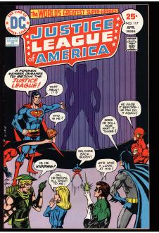 JUSTICE LEAGUE OF AMERICA #117 9.4 front cover