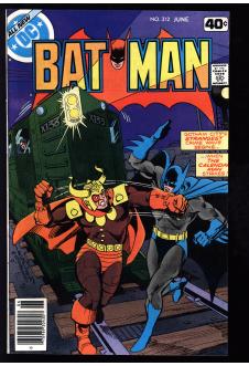 BATMAN #312 8.0 front cover