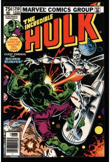 INCREDIBLE HULK #250 6.0 front cover