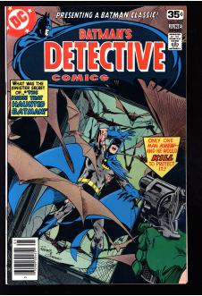 DETECTIVE COMICS #477 6.5 front cover