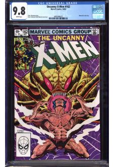 X-MEN #162 CGC 9.8 WHITE PAGES front cover