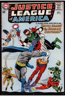 JUSTICE LEAGUE OF AMERICA #35 7.5 front cover