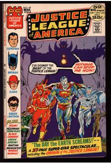JUSTICE LEAGUE OF AMERICA #97 8.0 front cover