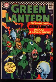GREEN LANTERN #46 3.5 front cover