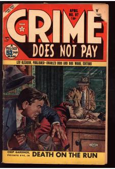 CRIME DOES NOT PAY #97 1.8 front cover