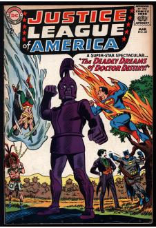 JUSTICE LEAGUE OF AMERICA #34 6.0 front cover