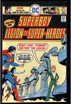 SUPERBOY #214 8.5 front cover