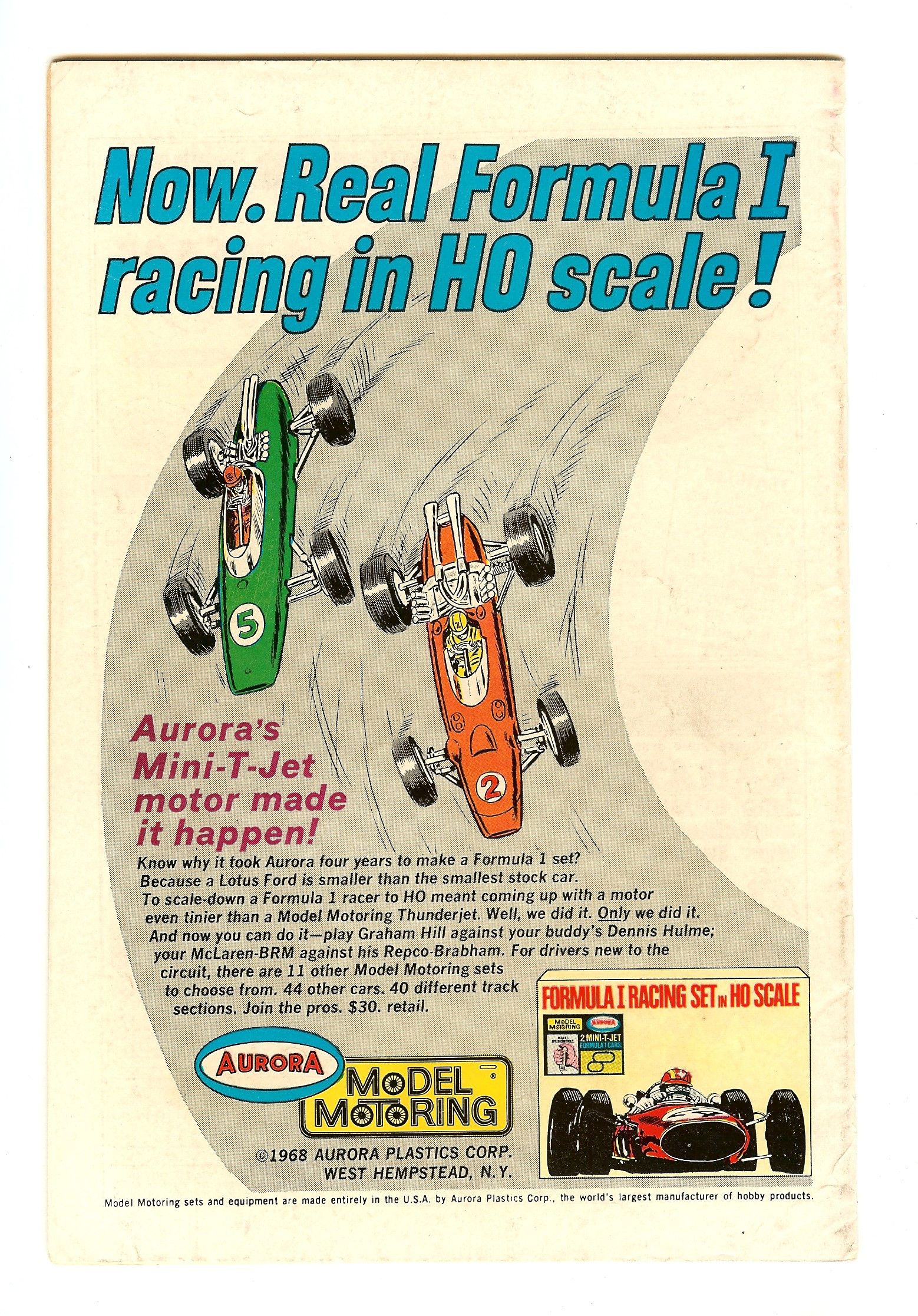 WORLD'S FINEST COMICS Back Cover