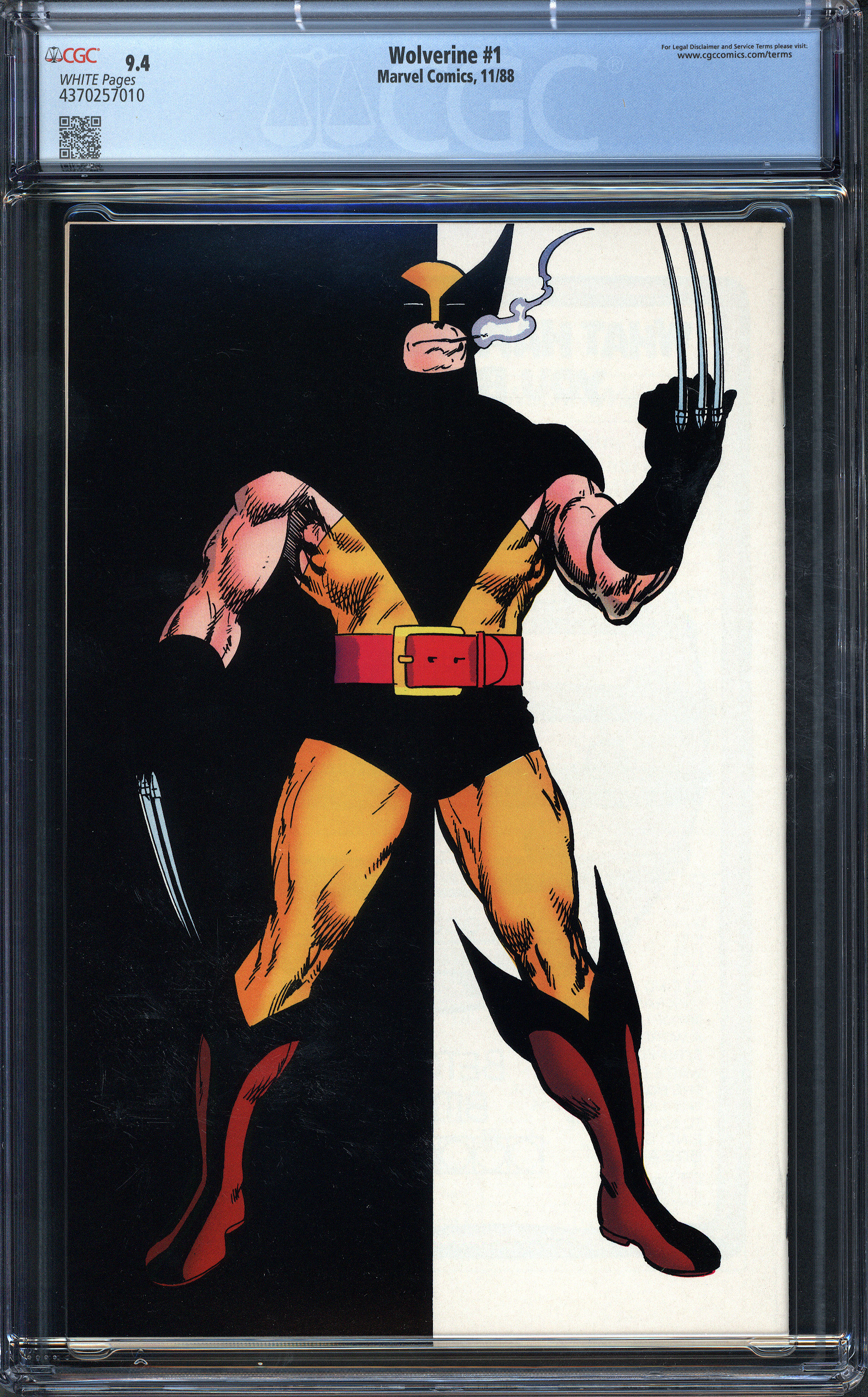 WOLVERINE Back Cover