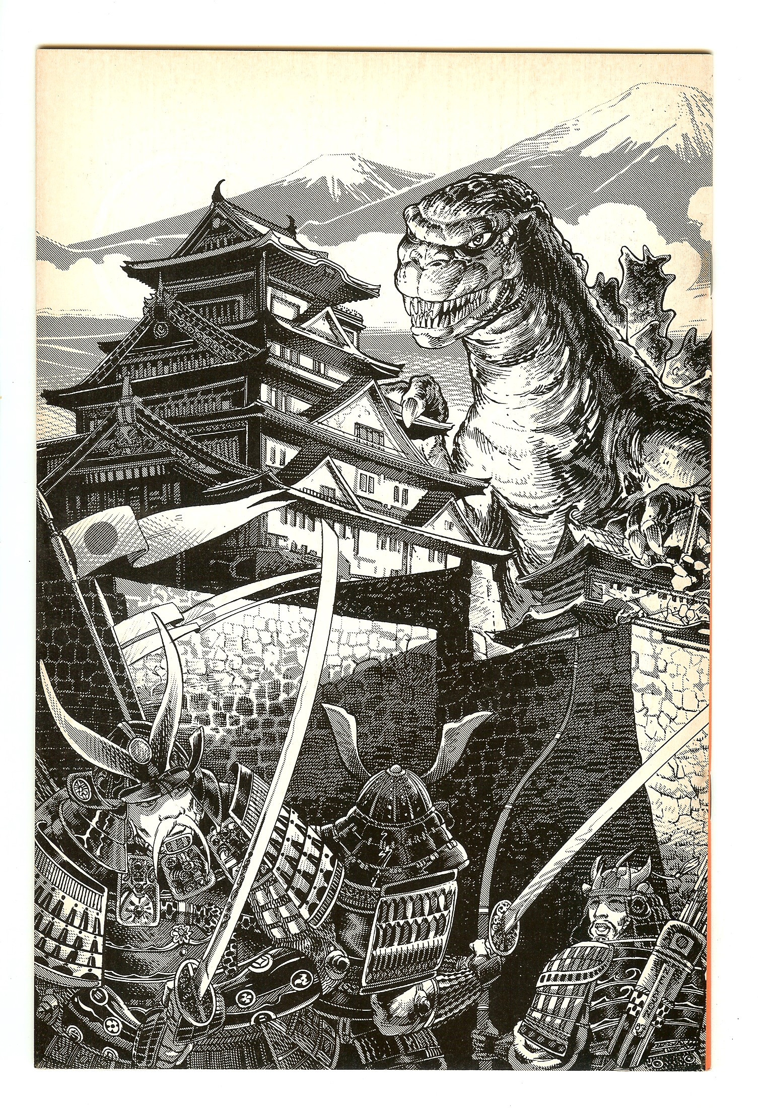 GODZILLA KING OF THE MONSTERS Back Cover
