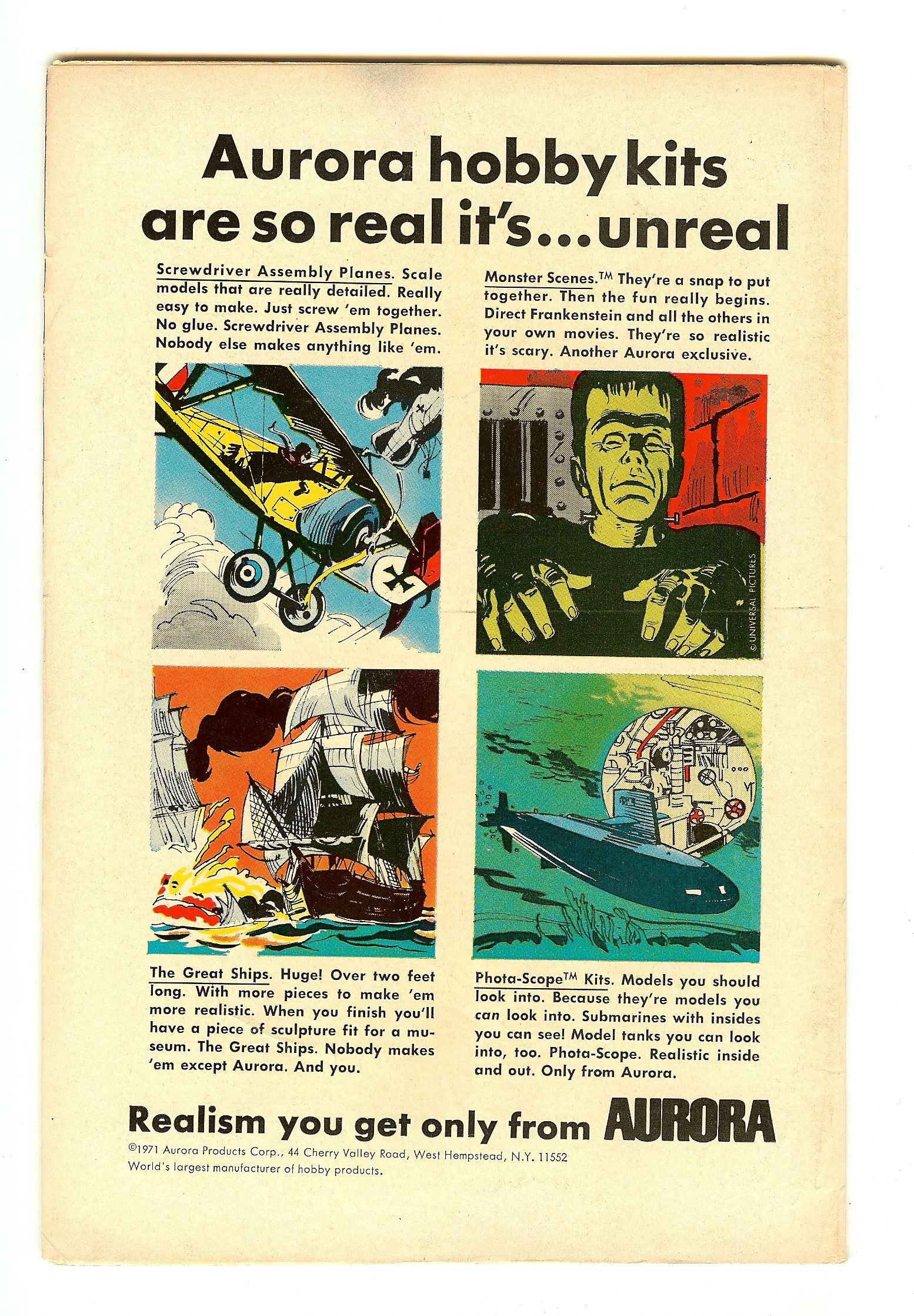 WORLD'S FINEST COMICS Back Cover