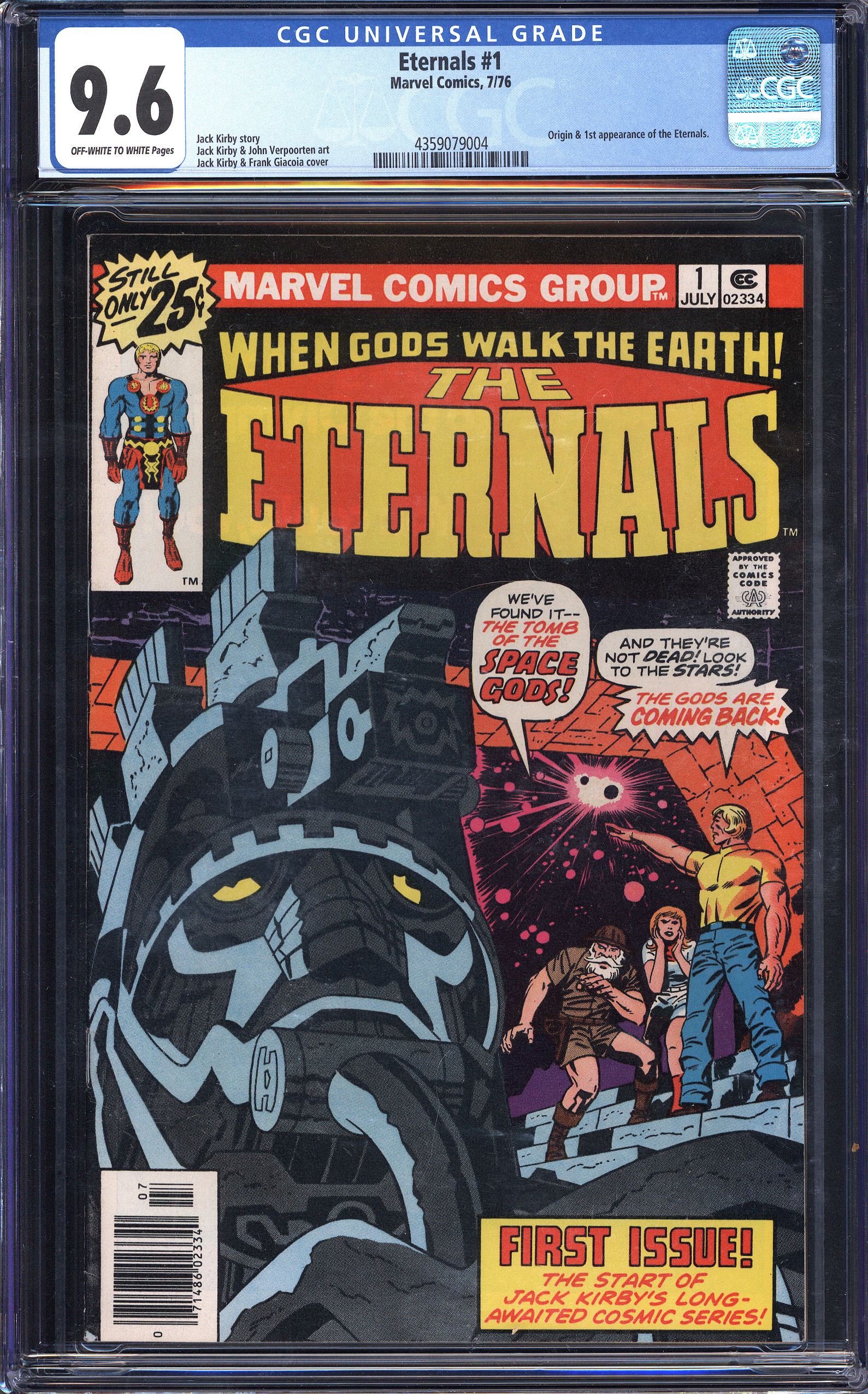 ETERNALS Front Cover