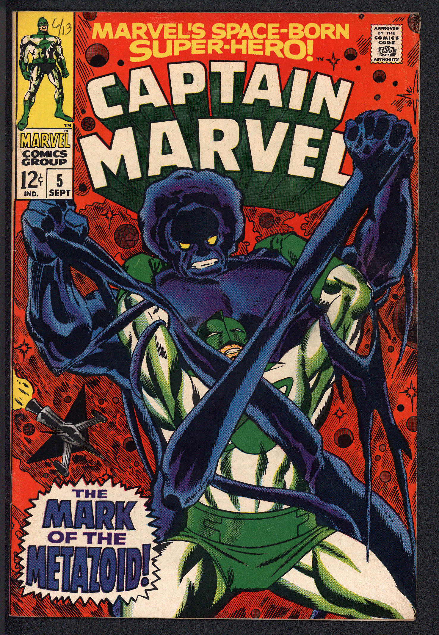 CAPTAIN MARVEL Front Cover