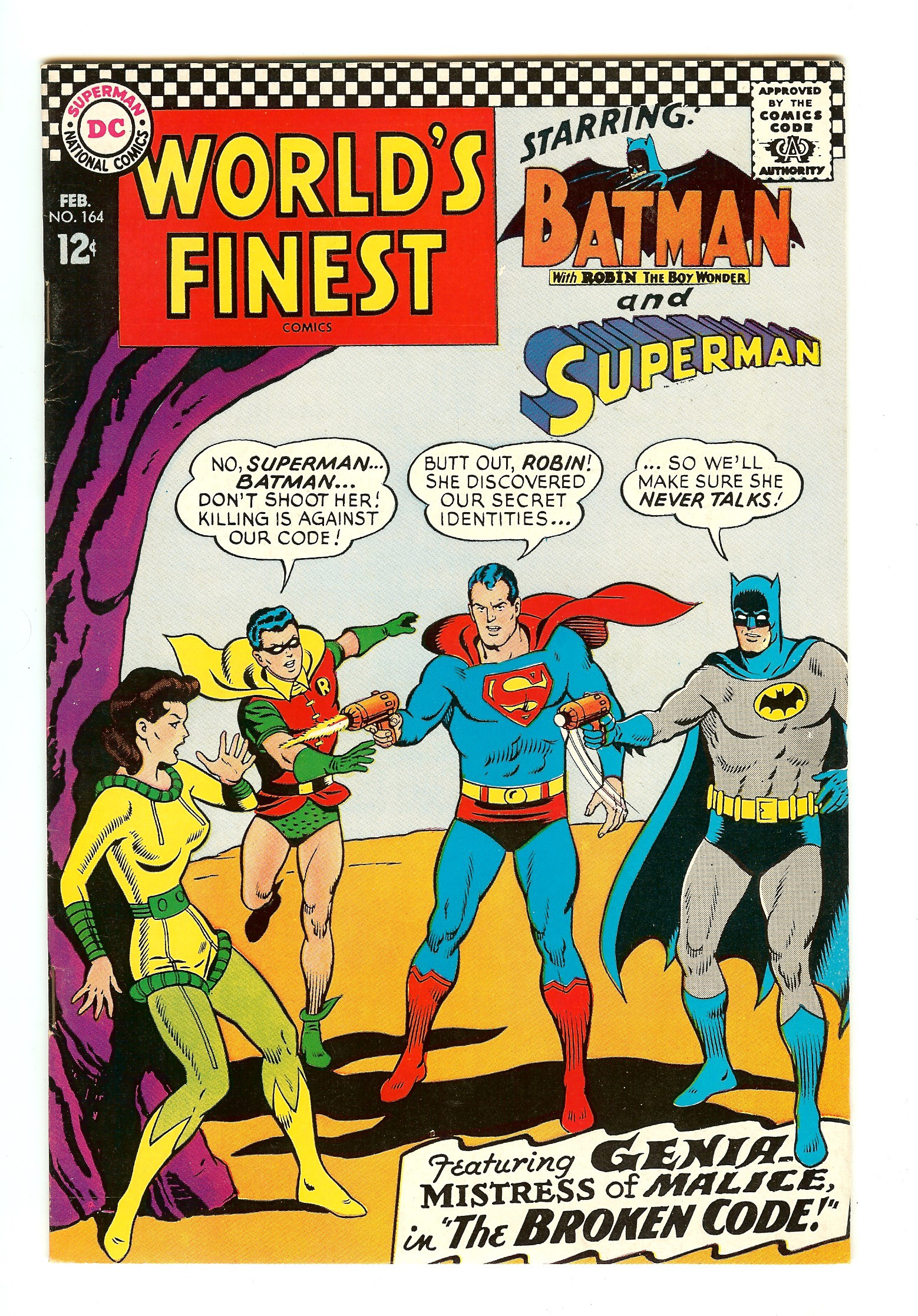 WORLD'S FINEST COMICS Front Cover
